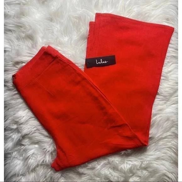 NWT Red Lulu’s Pants - Picture 5 of 6